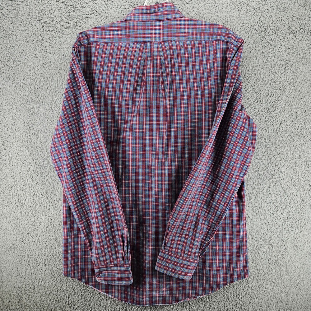 Ralph Lauren Long Sleeve Button Shirt Men's Size M 100% Cotton‎ Plaid - Picture 6 of 9